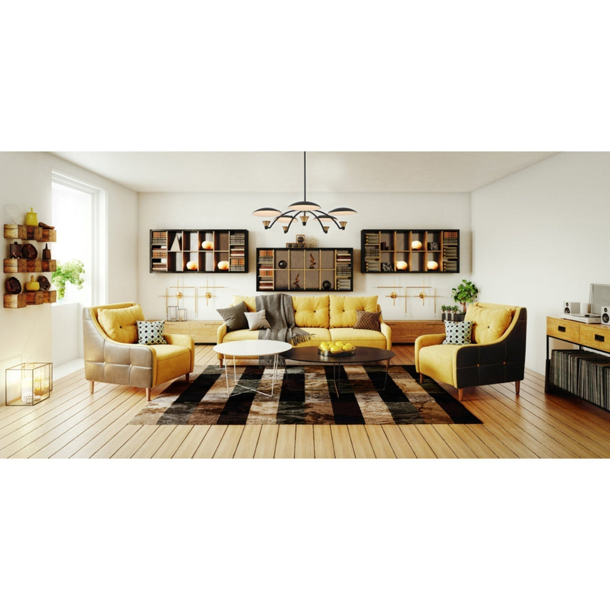 Lustre Métal Premium Nordique Cumiror
