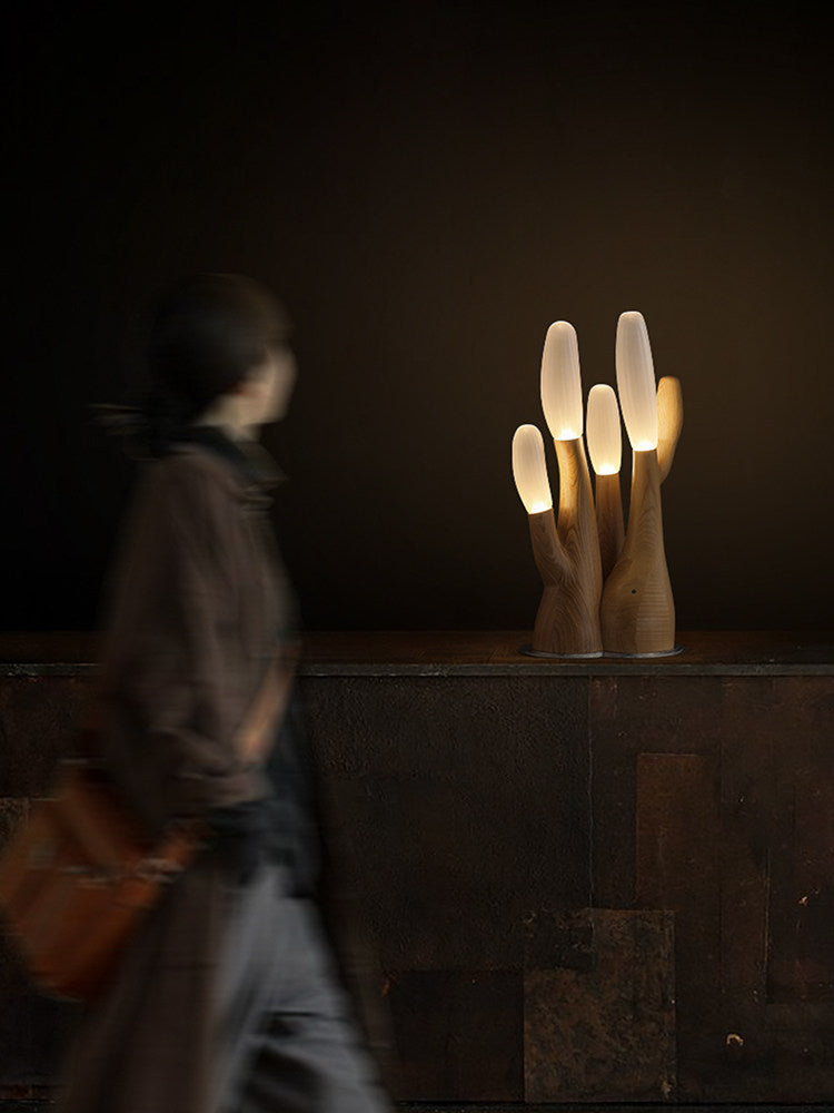 Rosedencombe Lampe De Table En Bois