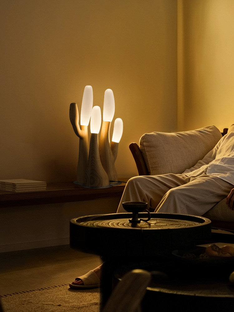 Rosedencombe Lampe De Table En Bois