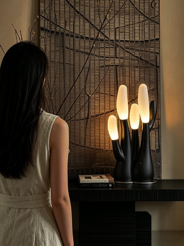 Rosedencombe Lampe De Table En Bois