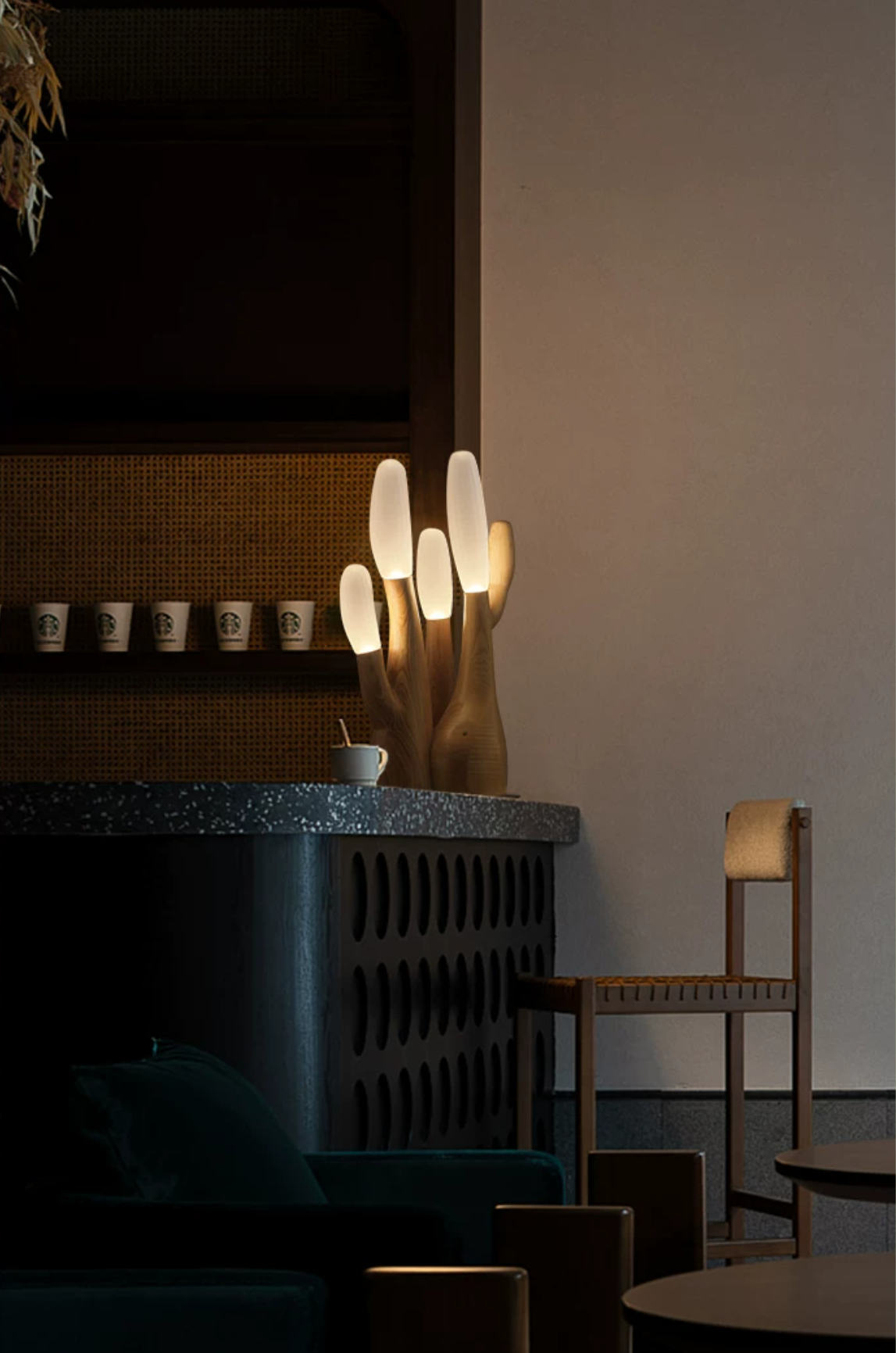 Rosedencombe Lampe De Table En Bois