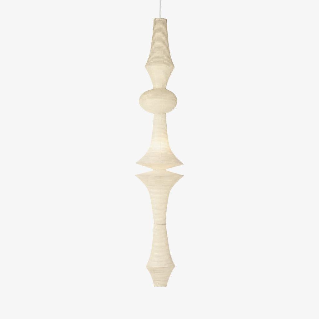 Noveny Suspension Luminaire Papier Washi E pour Salon-Cielum