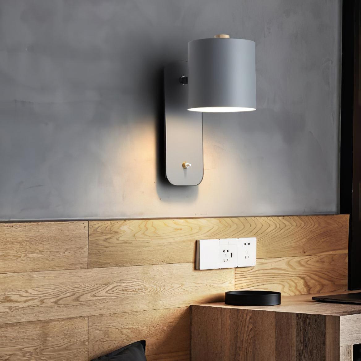 Reveny Applique Murale Cylindrique Rotative-Cielum