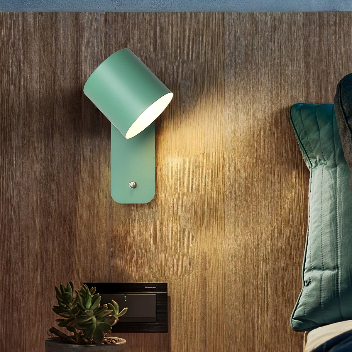 Reveny Applique Murale Cylindrique Rotative-Cielum