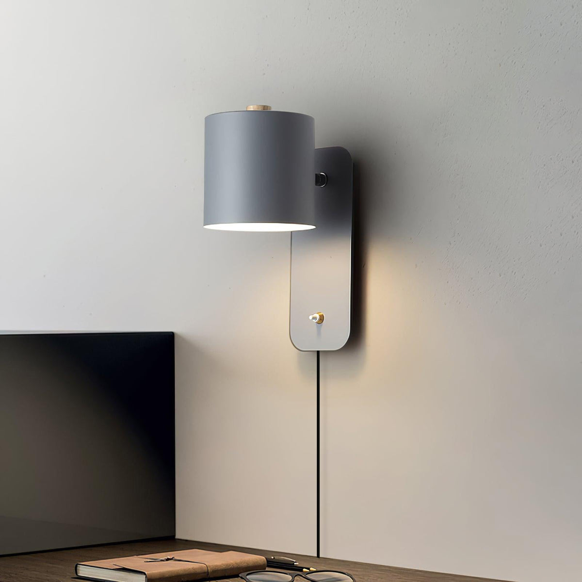 Kixor Wall Lamp Rotatable Cylinder-Cielum