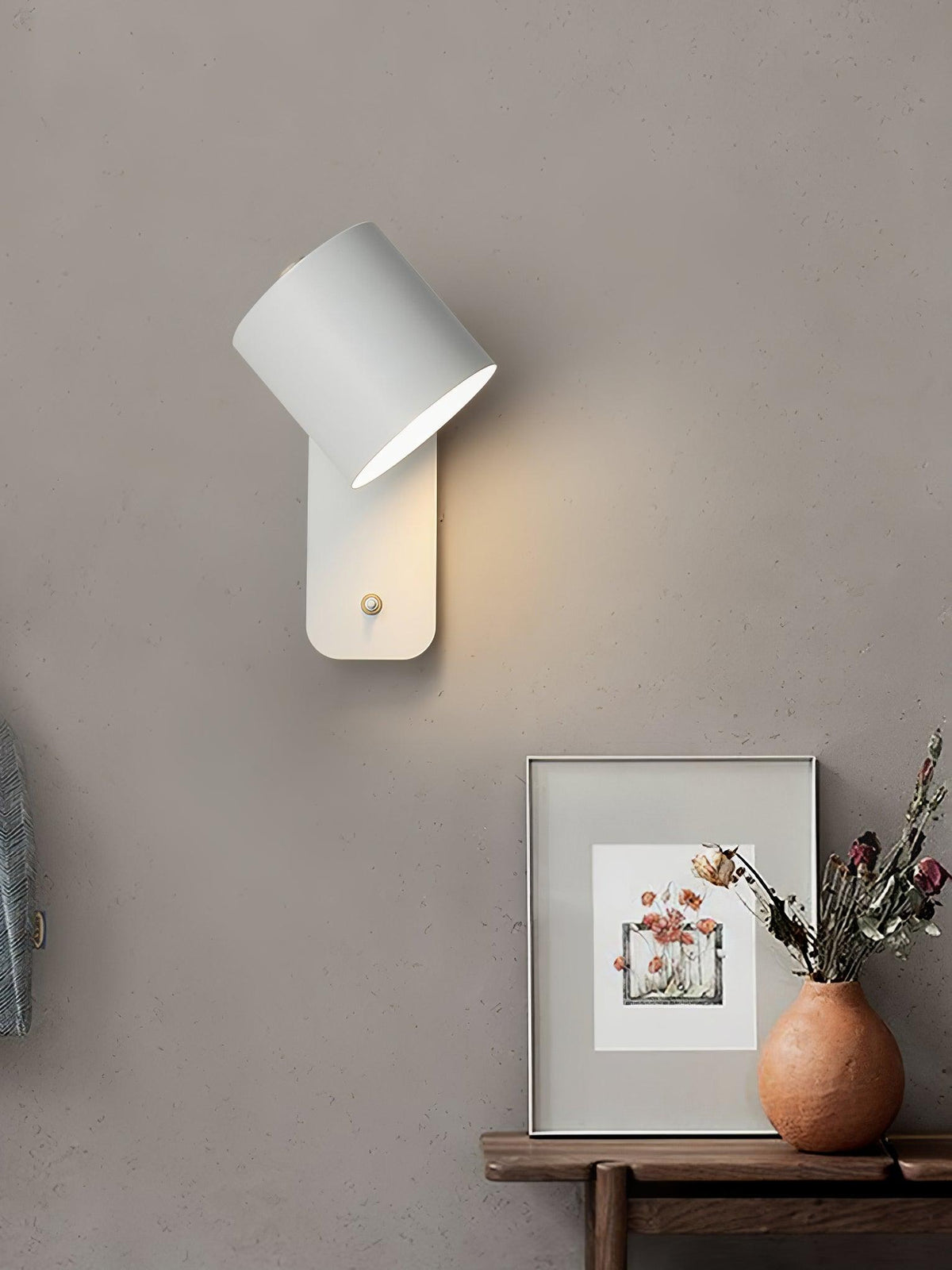 Reveny Applique Murale Cylindrique Rotative-Cielum
