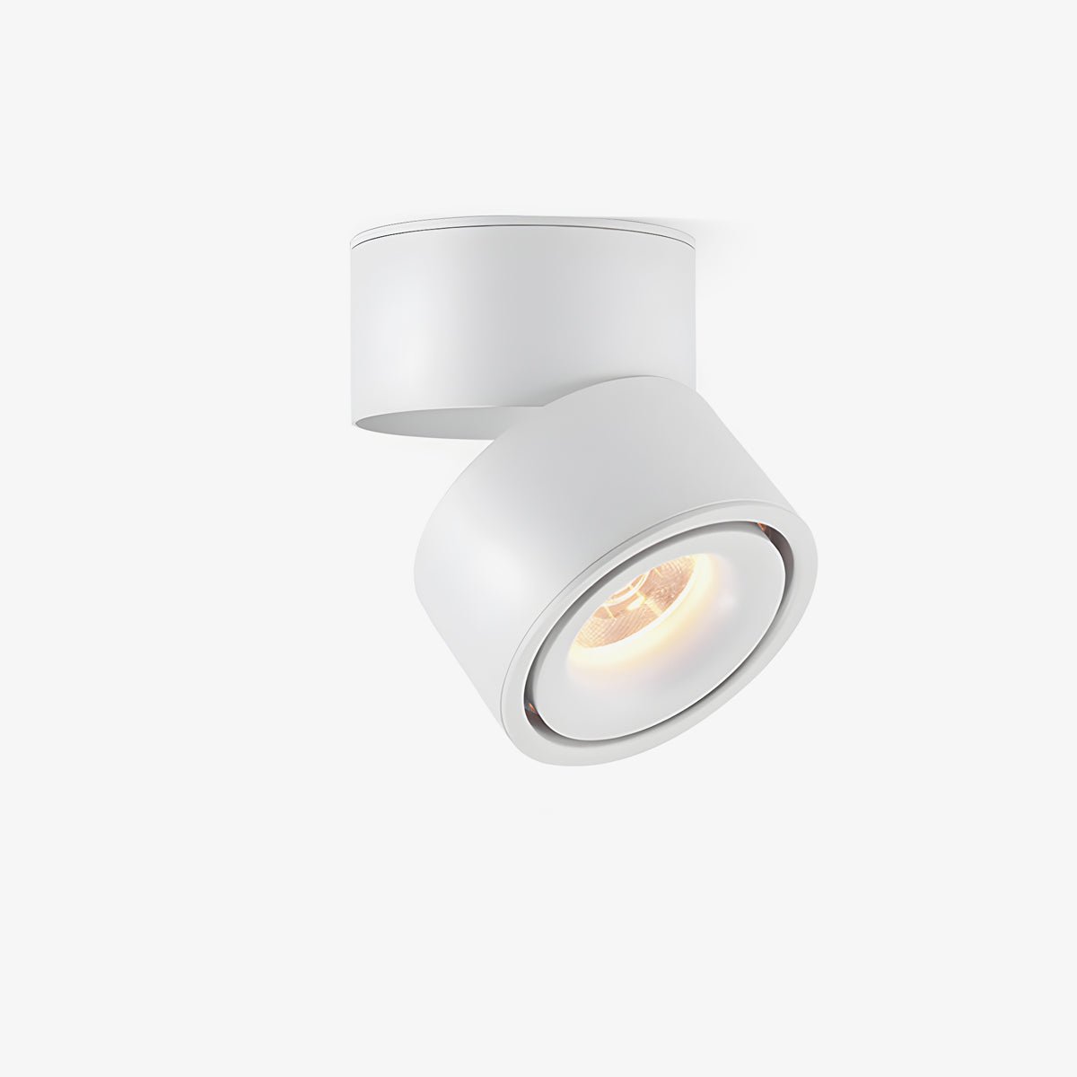 Liro Plafonnier en aluminium, spot orientable et minimaliste-Cielum