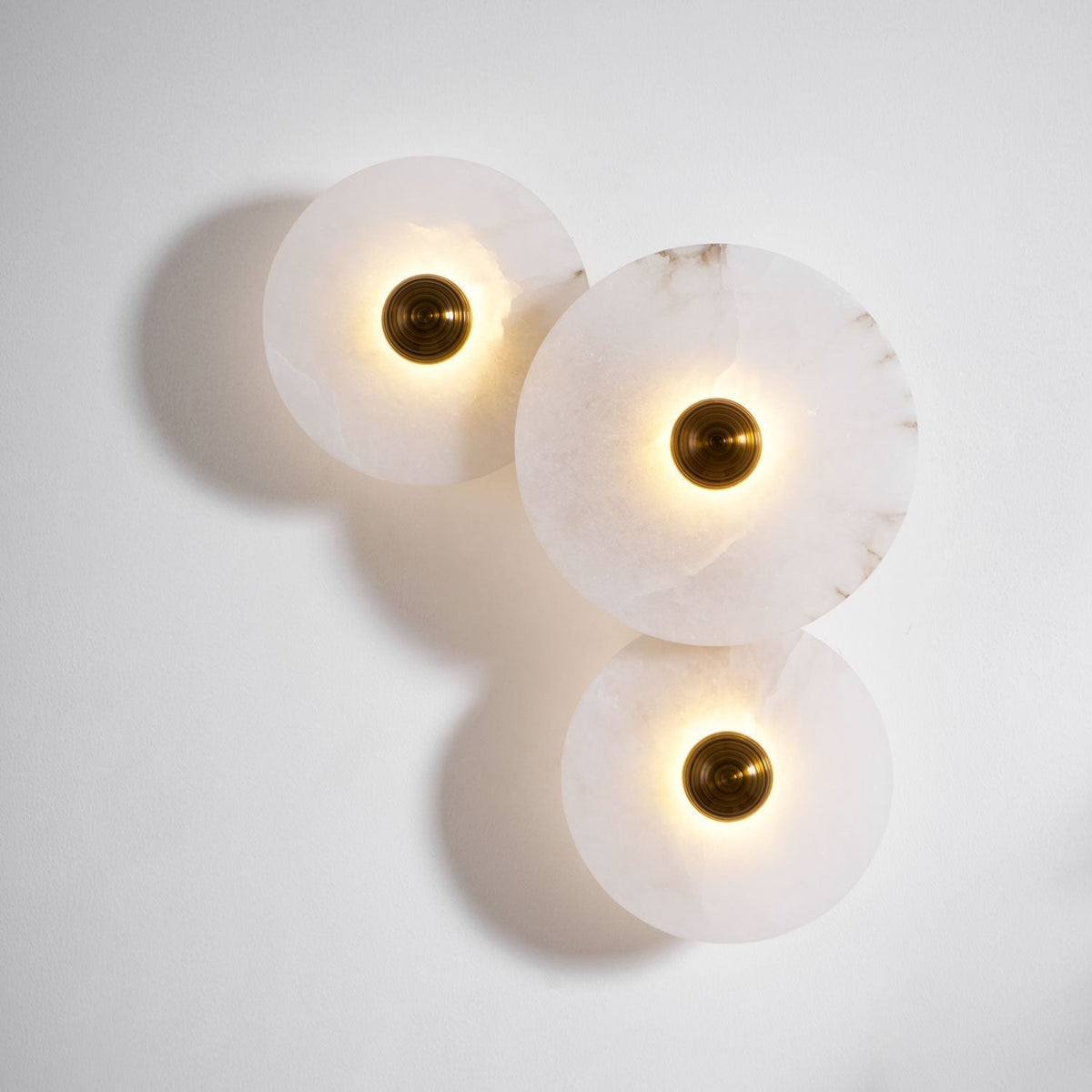 Tirixel Plafonnier Minimaliste en Albâtre-Cielum