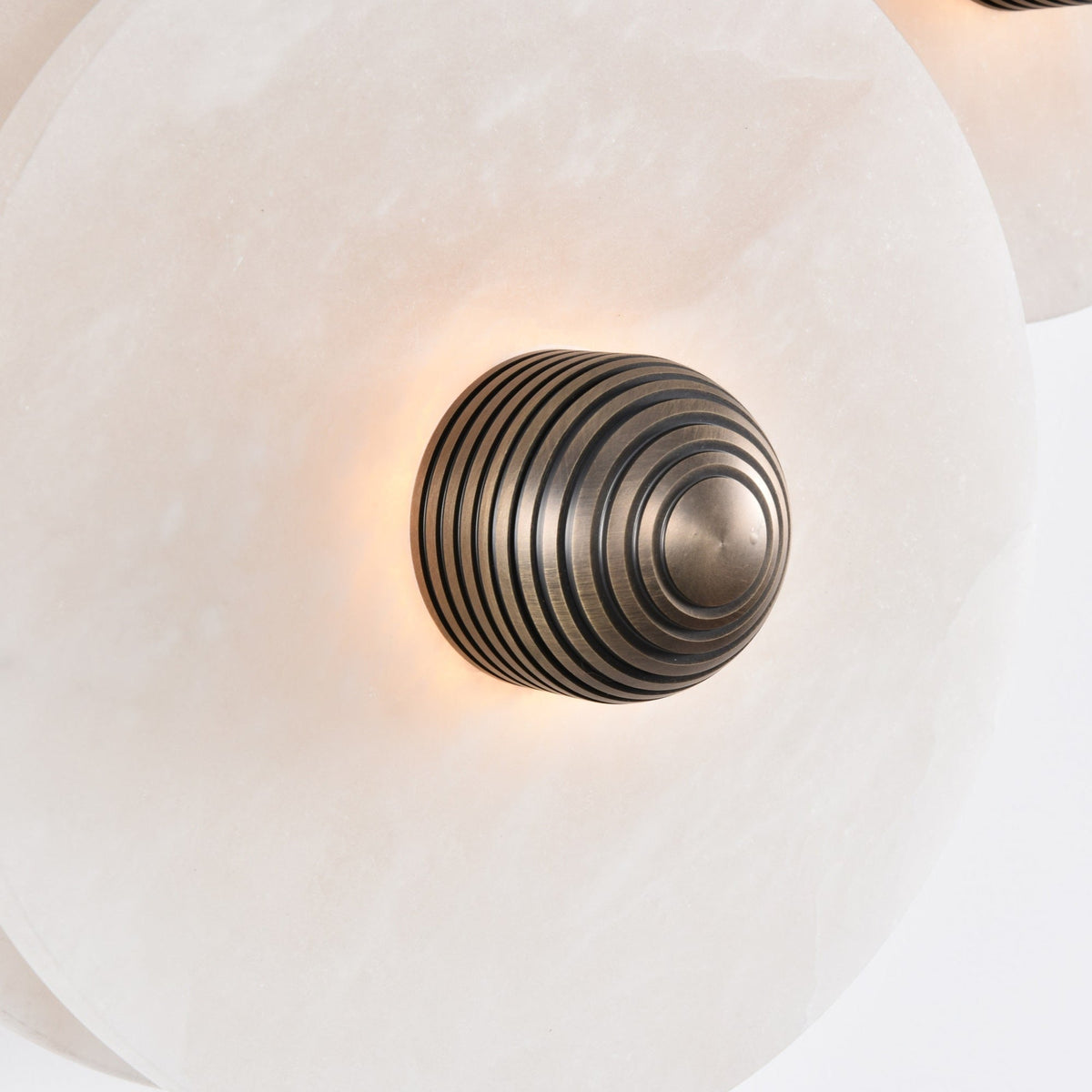 Tirixel Plafonnier Minimaliste en Albâtre-Cielum