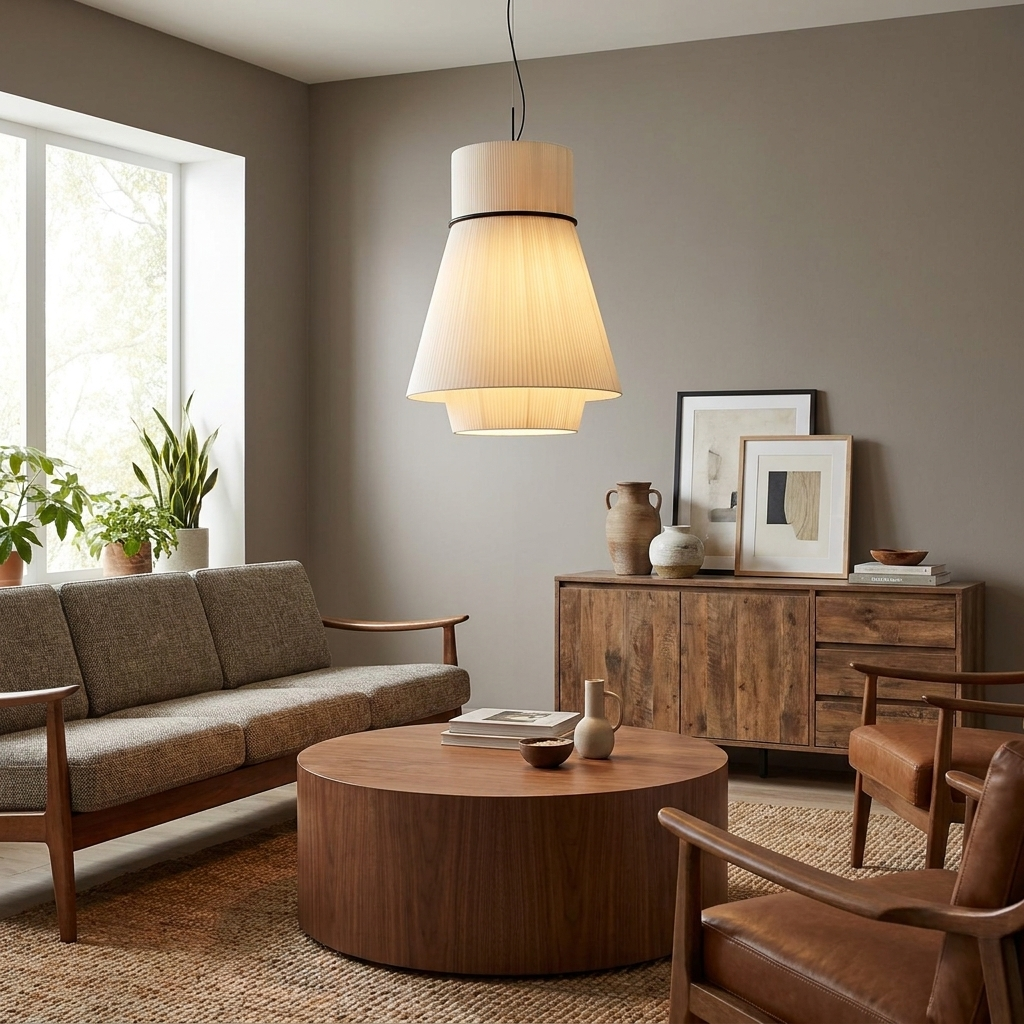 Kestford Suspension En Tissu Plissé