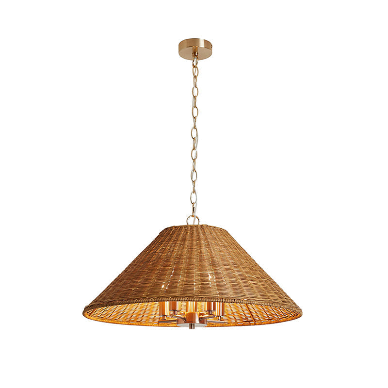 The three available sizes of the Saskia Pendant Light displayed together.