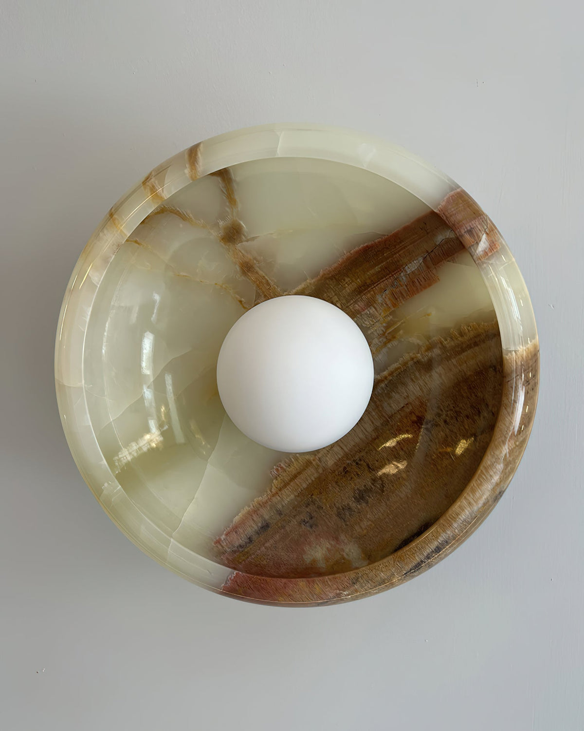 Onvix Natural Onyx Wall Light-Neutral Decor
