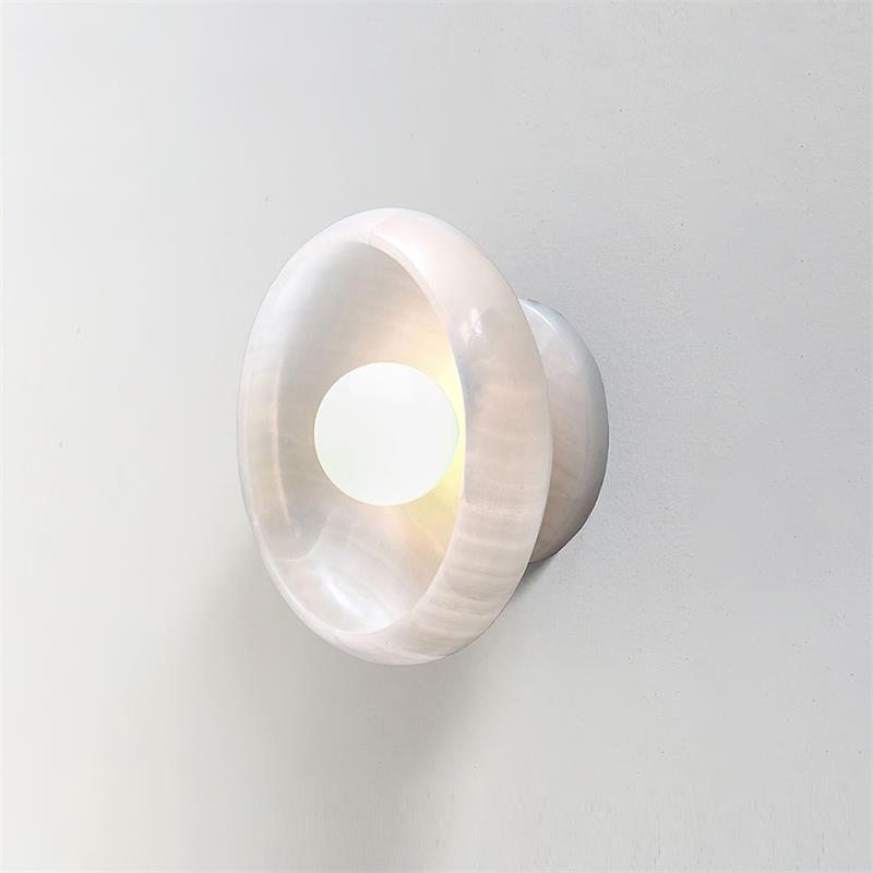 Onvix Natural Onyx Wall Light-Neutral Decor