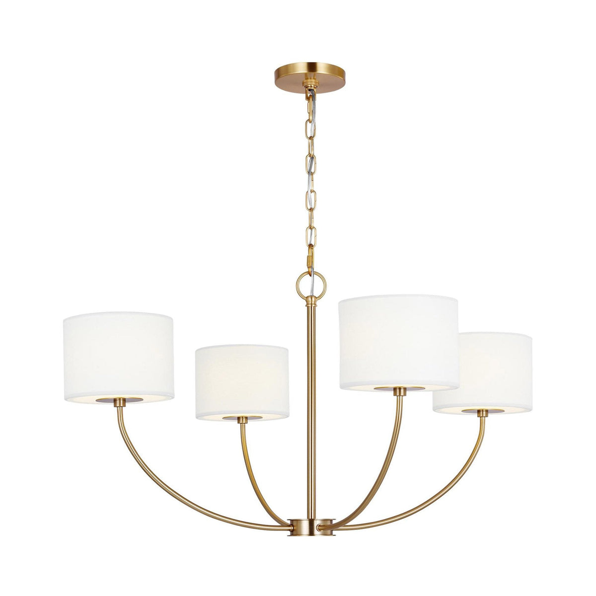 Mycaren Lustre en Laiton et Tissu Style Industriel Vintage