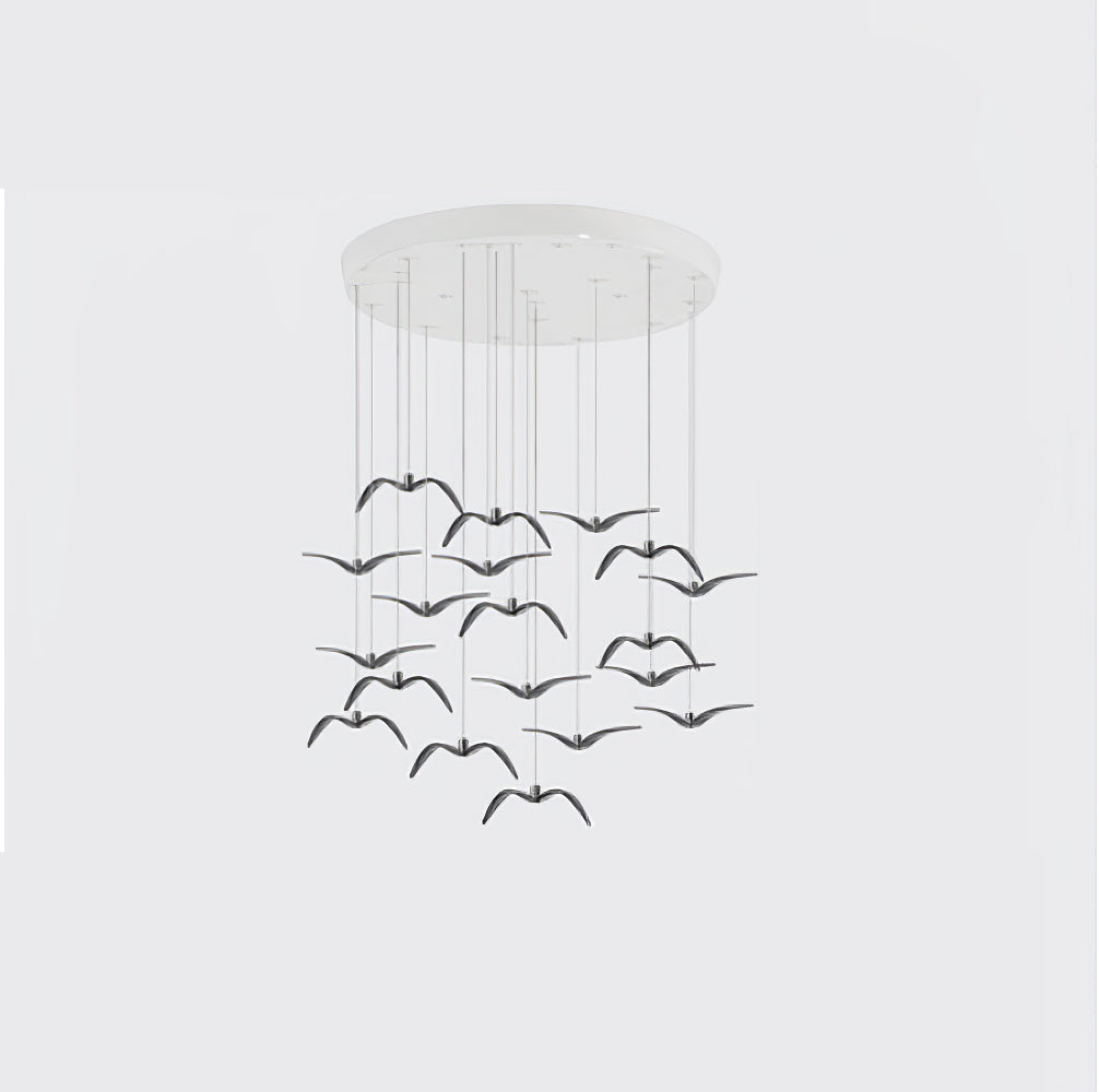 Arova Suspension Lampe Ailes d'Oiseau pour Salon-Cielum