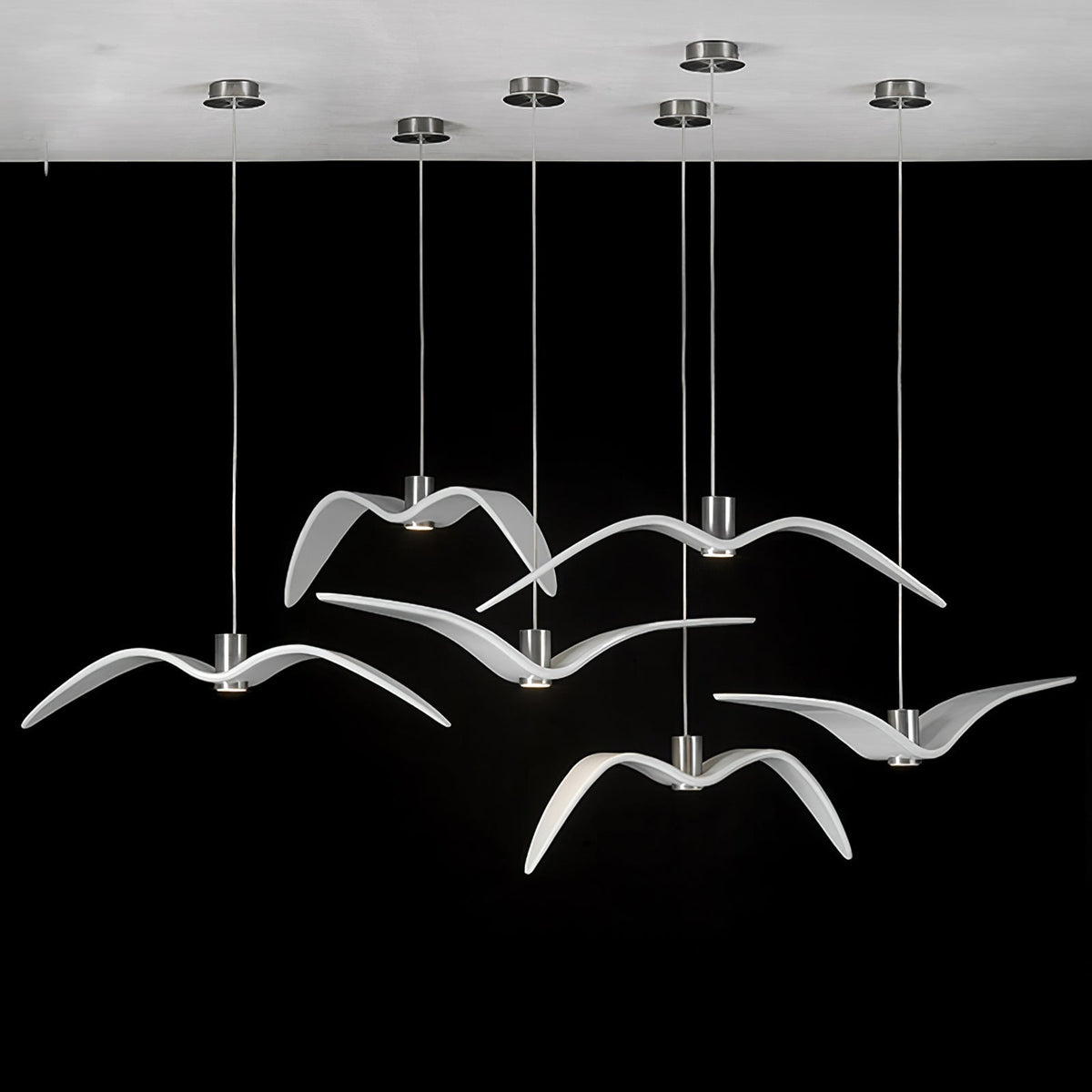 Arova Suspension Lampe Ailes d'Oiseau pour Salon-Cielum