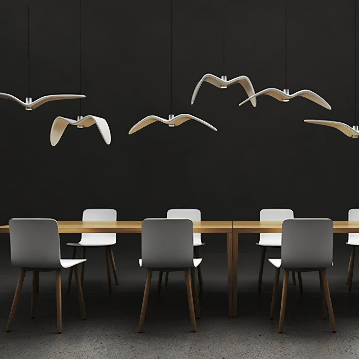 Arova Suspension Lampe Ailes d'Oiseau pour Salon-Cielum