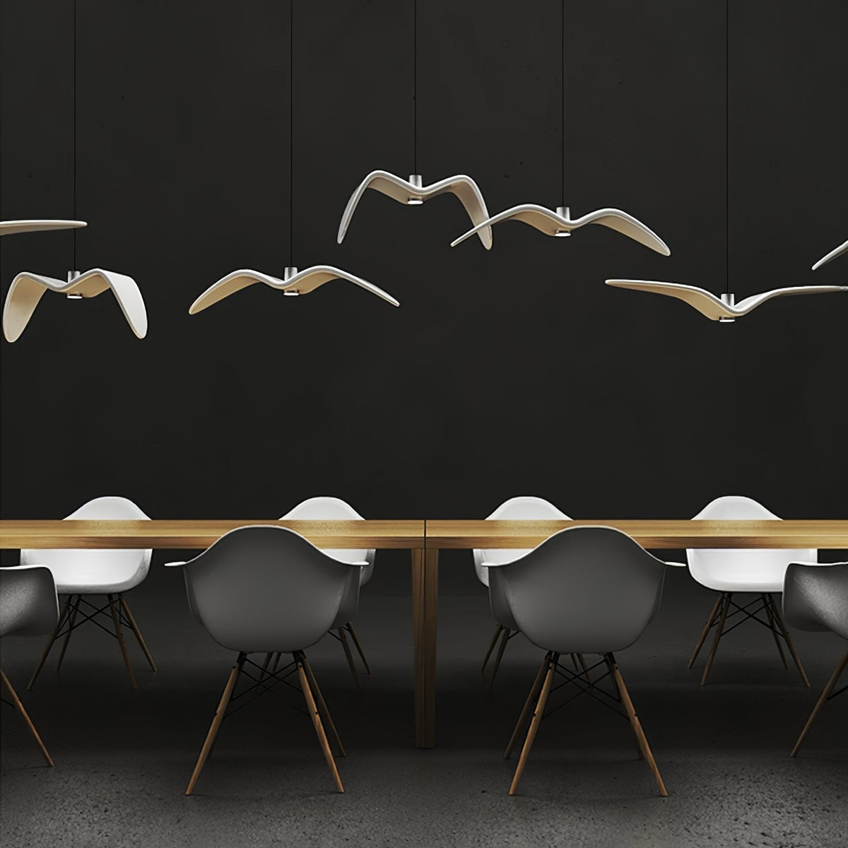 Arova Suspension Lampe Ailes d'Oiseau pour Salon-Cielum