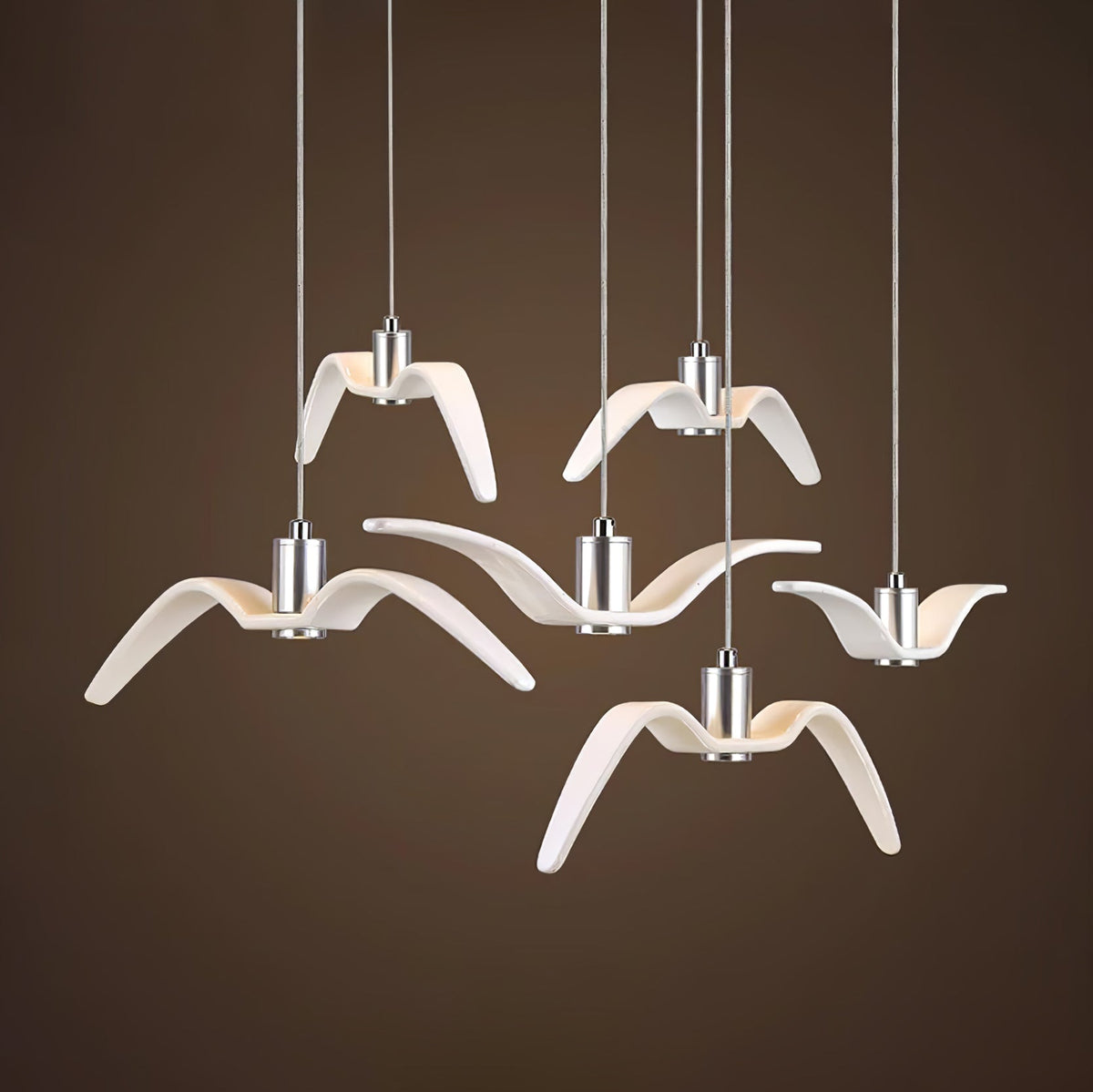 Arova Suspension Lampe Ailes d'Oiseau pour Salon-Cielum