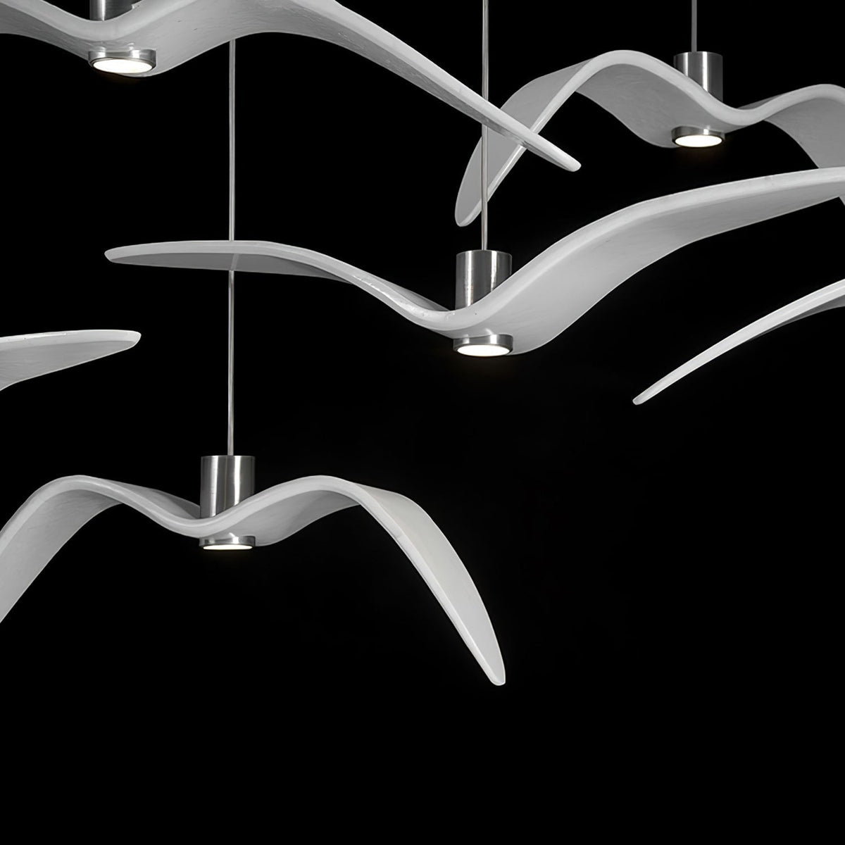 Arova Suspension Lampe Ailes d'Oiseau pour Salon-Cielum