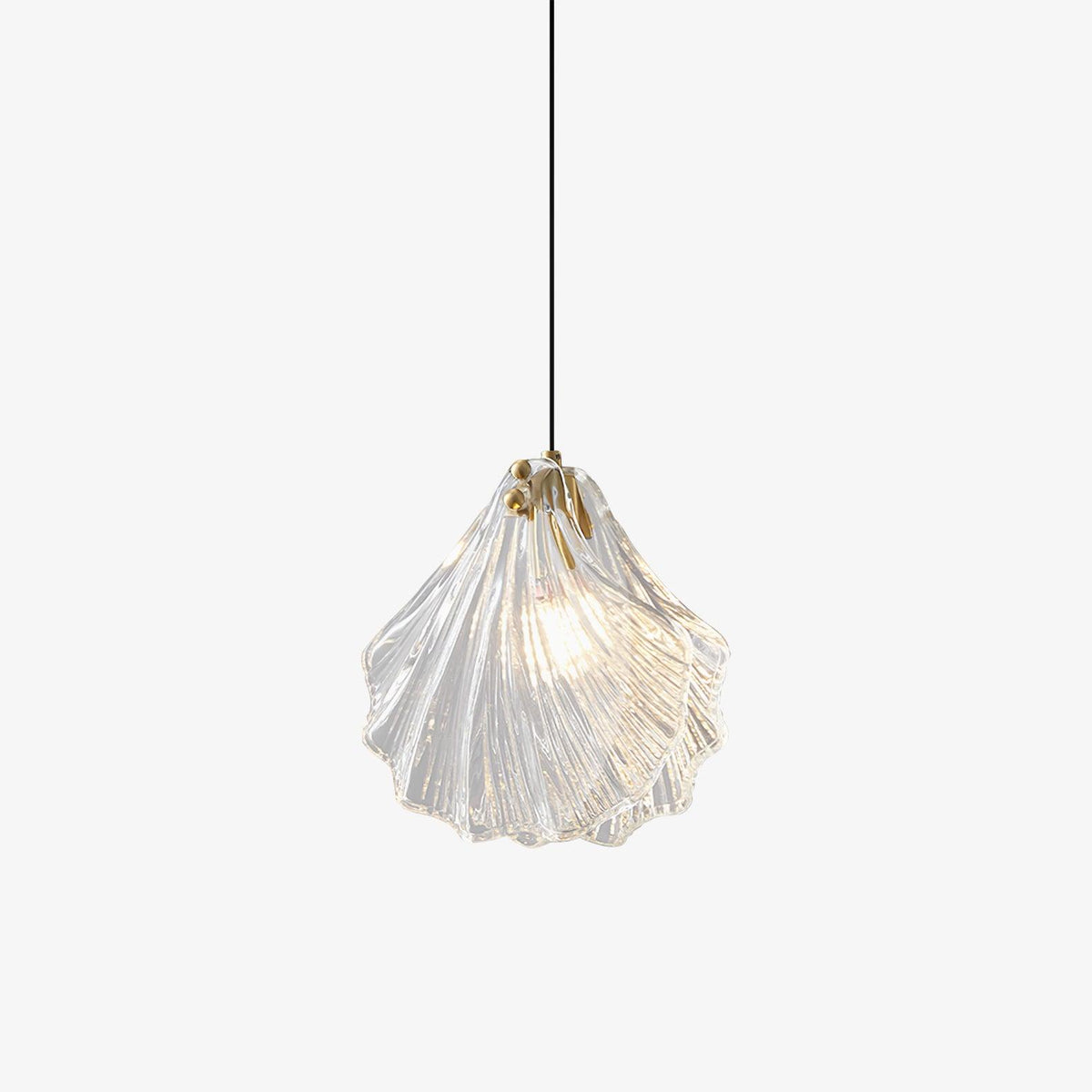 Seloq Suspension en Verre Coquillage Artistique Élégante-Cielum