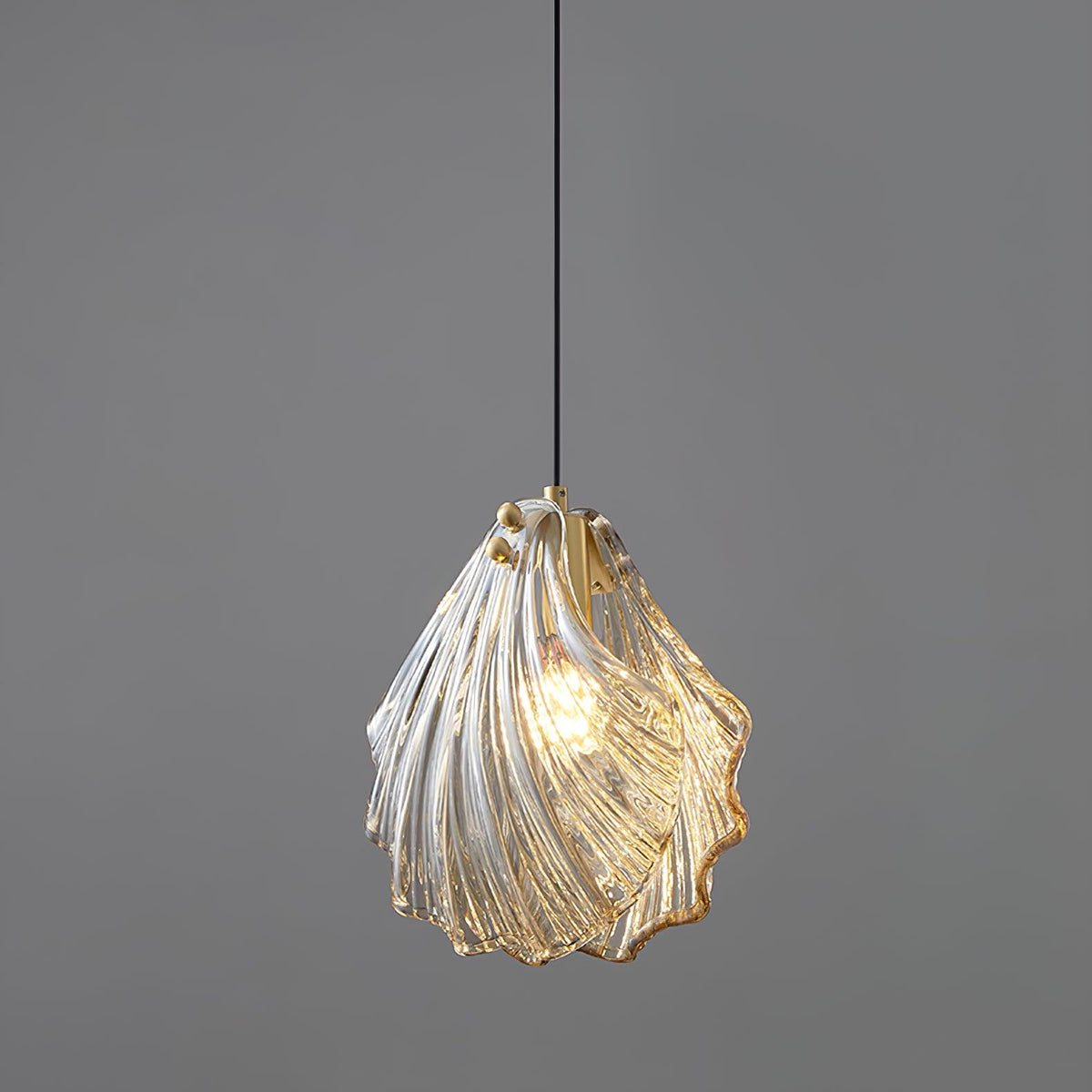 Seloq Suspension en Verre Coquillage Artistique Élégante-Cielum