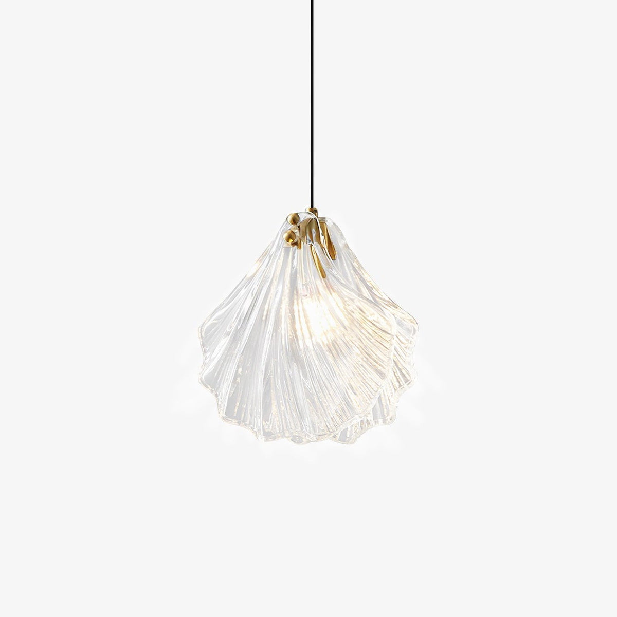 Seloq Suspension en Verre Coquillage Artistique Élégante-Cielum