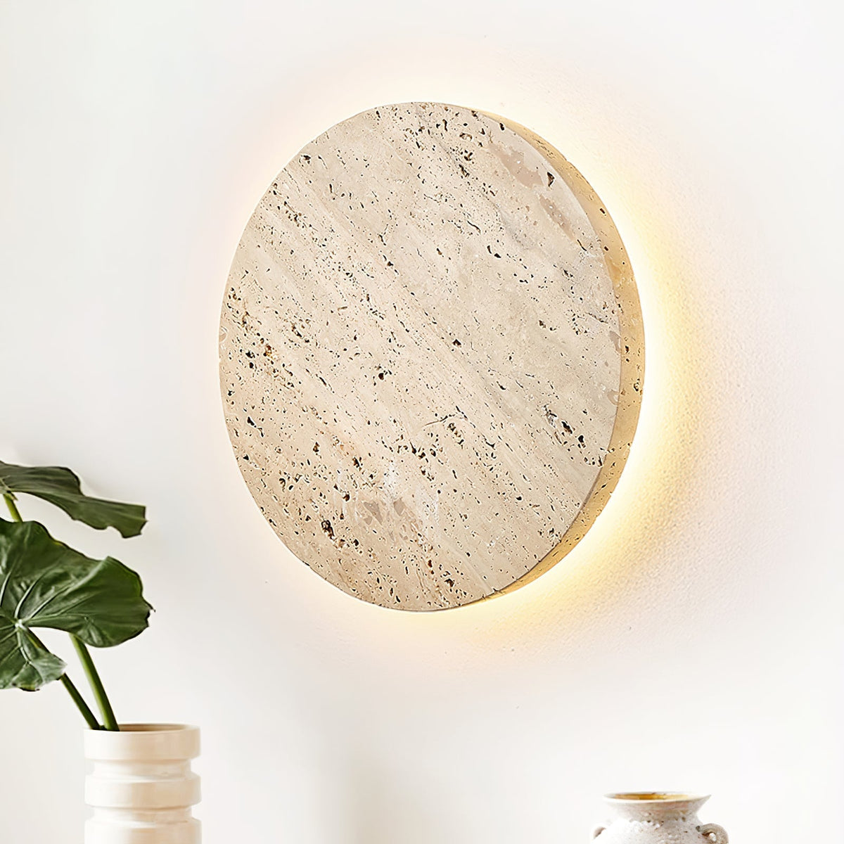 Sostix Travertin Luminaire Mural-Cielum