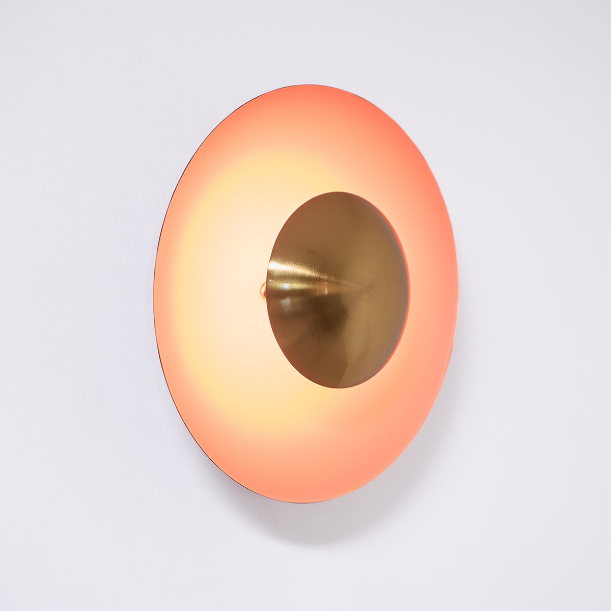 Wall Lamp Eclipse Inspired Halo Glow Modern Minimalist Art Accent-Neutral Decor