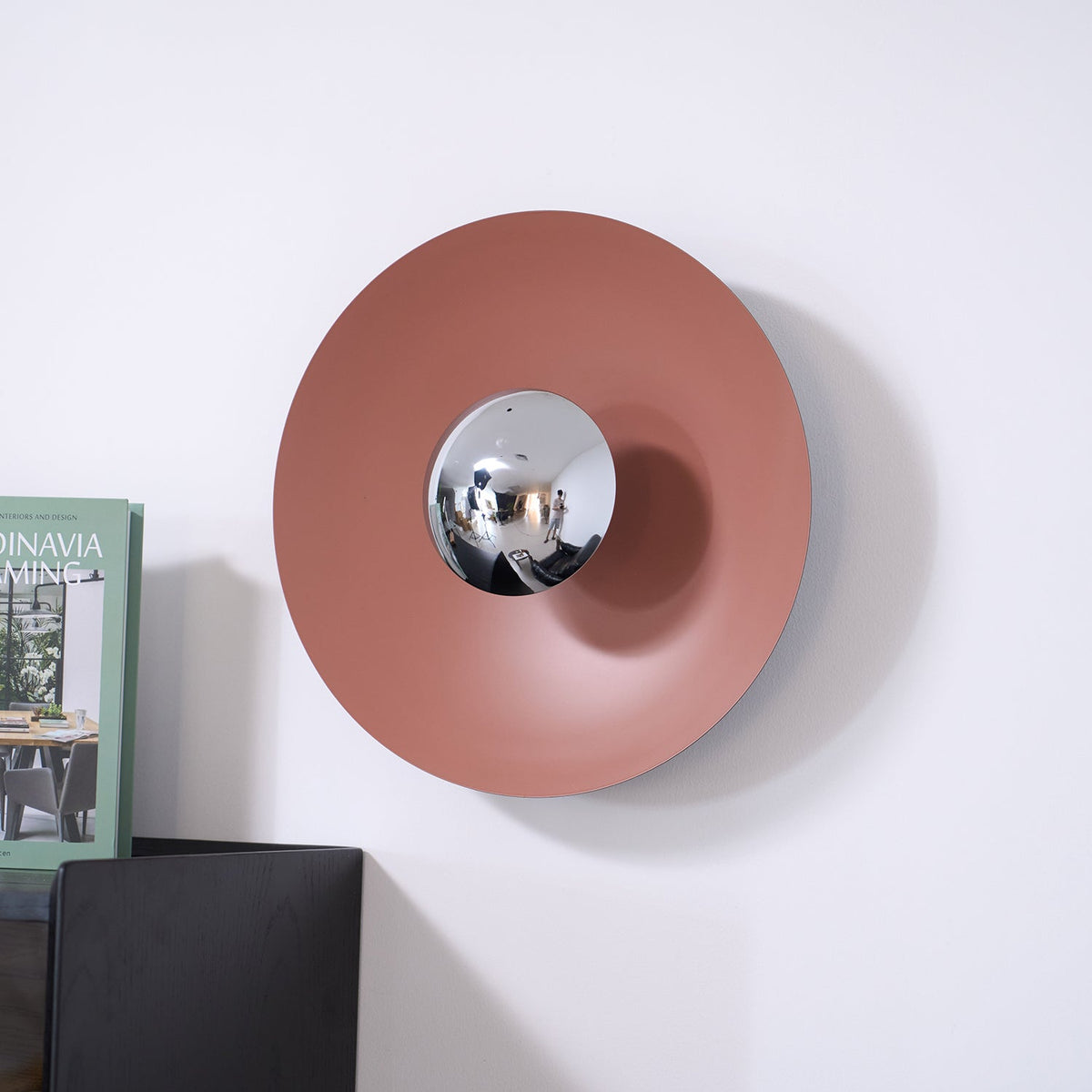 Wall Lamp Eclipse Inspired Halo Glow Modern Minimalist Art Accent-Neutral Decor
