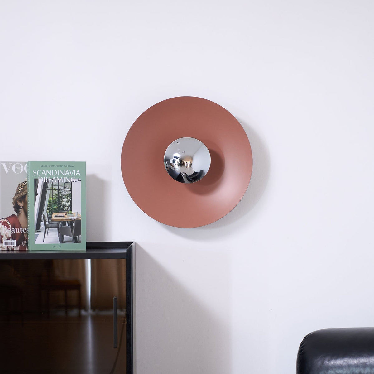 Wall Lamp Eclipse Inspired Halo Glow Modern Minimalist Art Accent-Neutral Decor