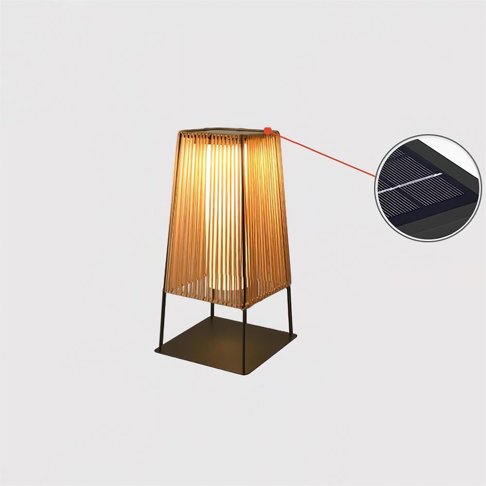 Erixenor Lampe de Poteau Extérieure à Lames Verticales-Cielum