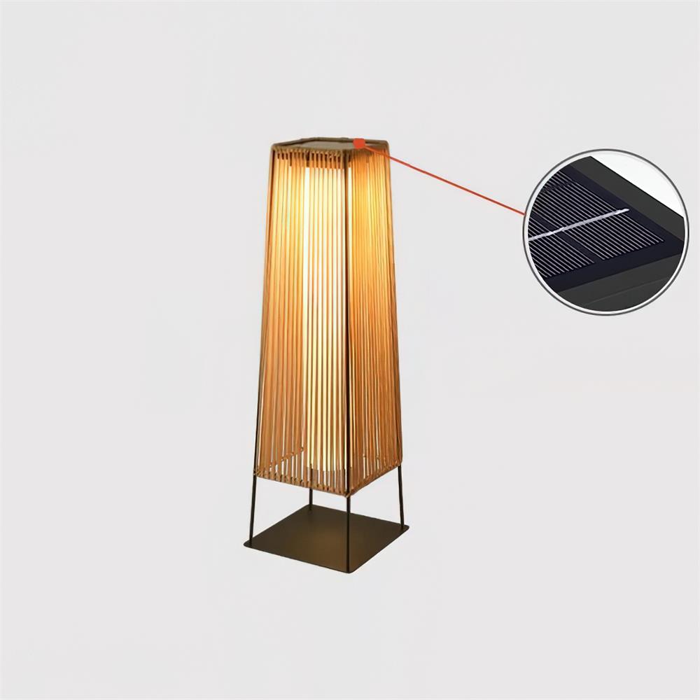 Erixenor Lampe de Poteau Extérieure à Lames Verticales-Cielum