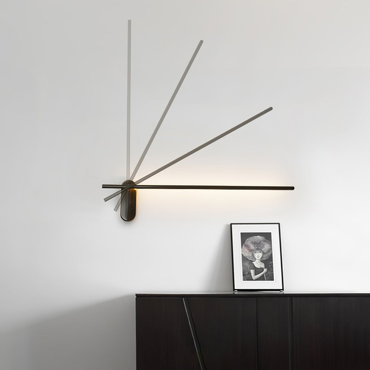 Vrysl Applique Murale avec Prise Fixe Minimaliste