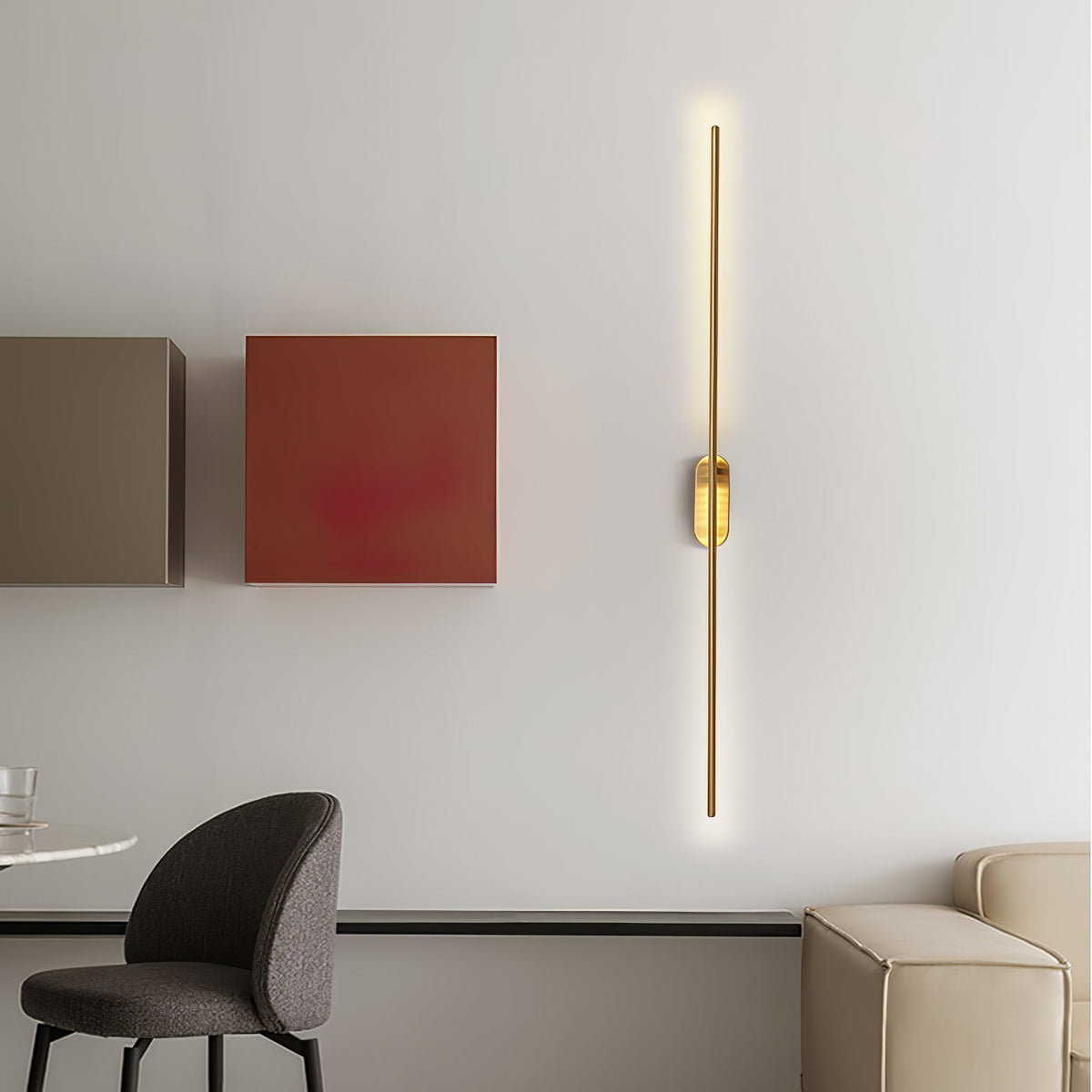 Vrysl Applique Murale avec Prise Fixe Minimaliste