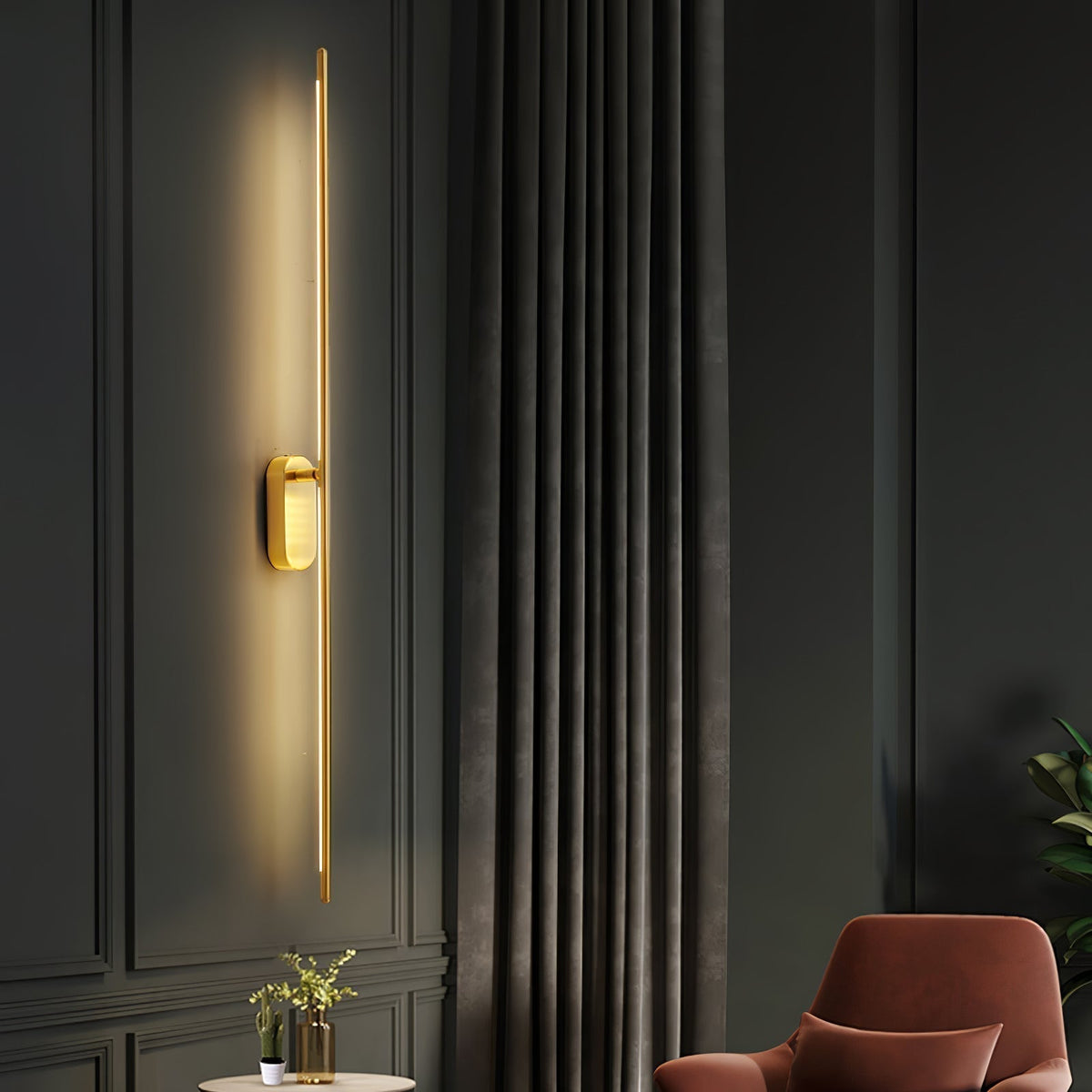 Vrysl Applique Murale avec Prise Fixe Minimaliste