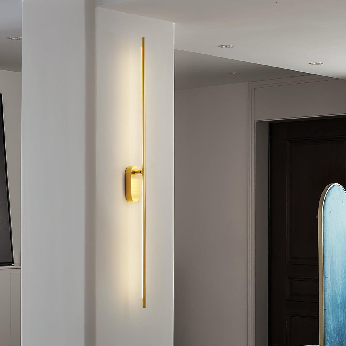 Vrysl Applique Murale avec Prise Fixe Minimaliste