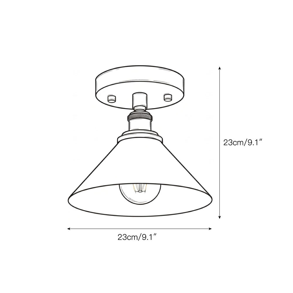 Aureleon Plafonnier en Laiton Design Minimaliste