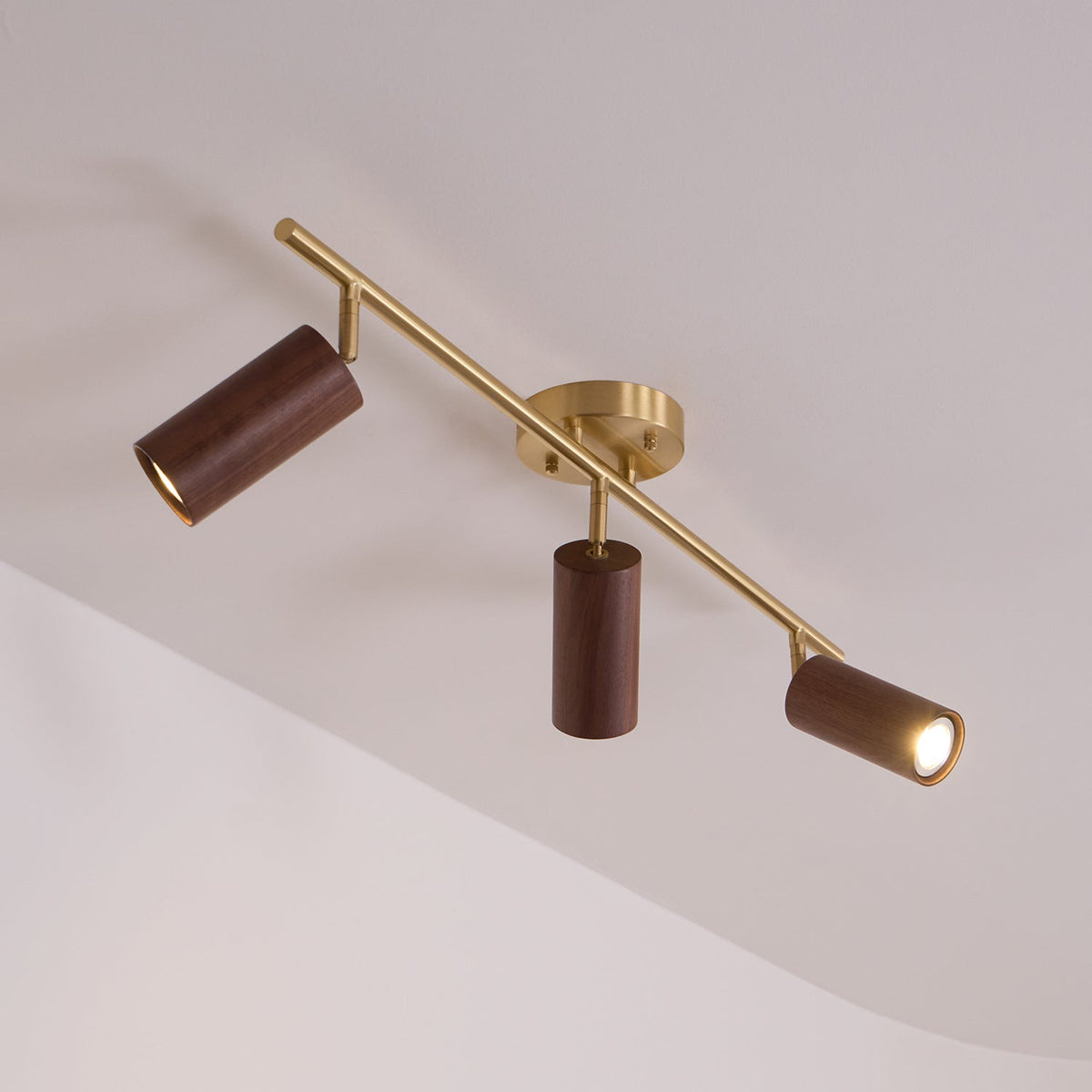 Kovonex Plafonnier sur Rail en Bois-Cielum