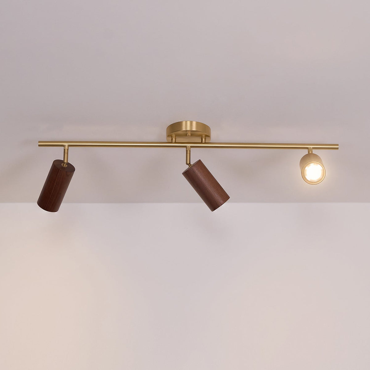 Kovonex Plafonnier sur Rail en Bois-Cielum