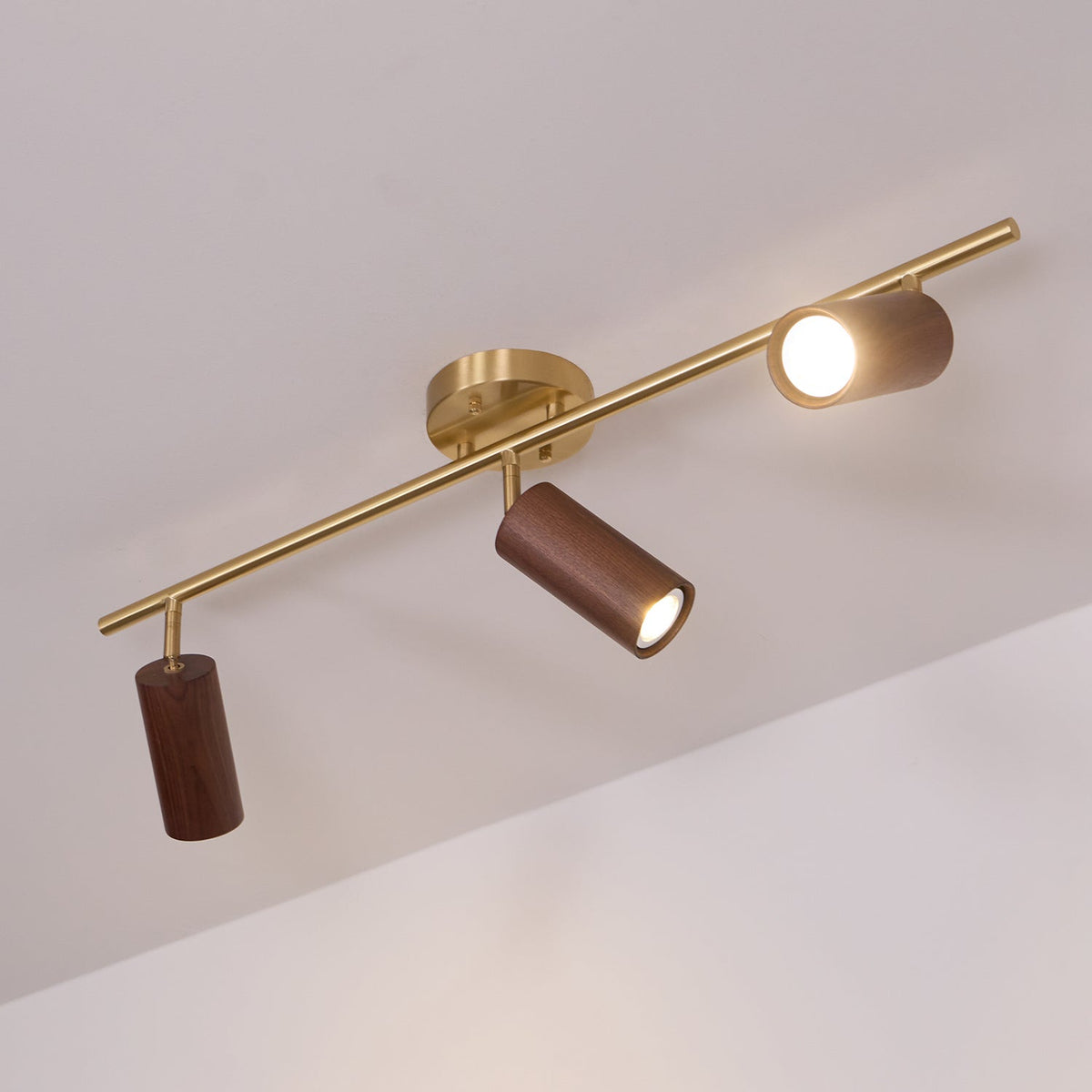 Kovonex Plafonnier sur Rail en Bois-Cielum