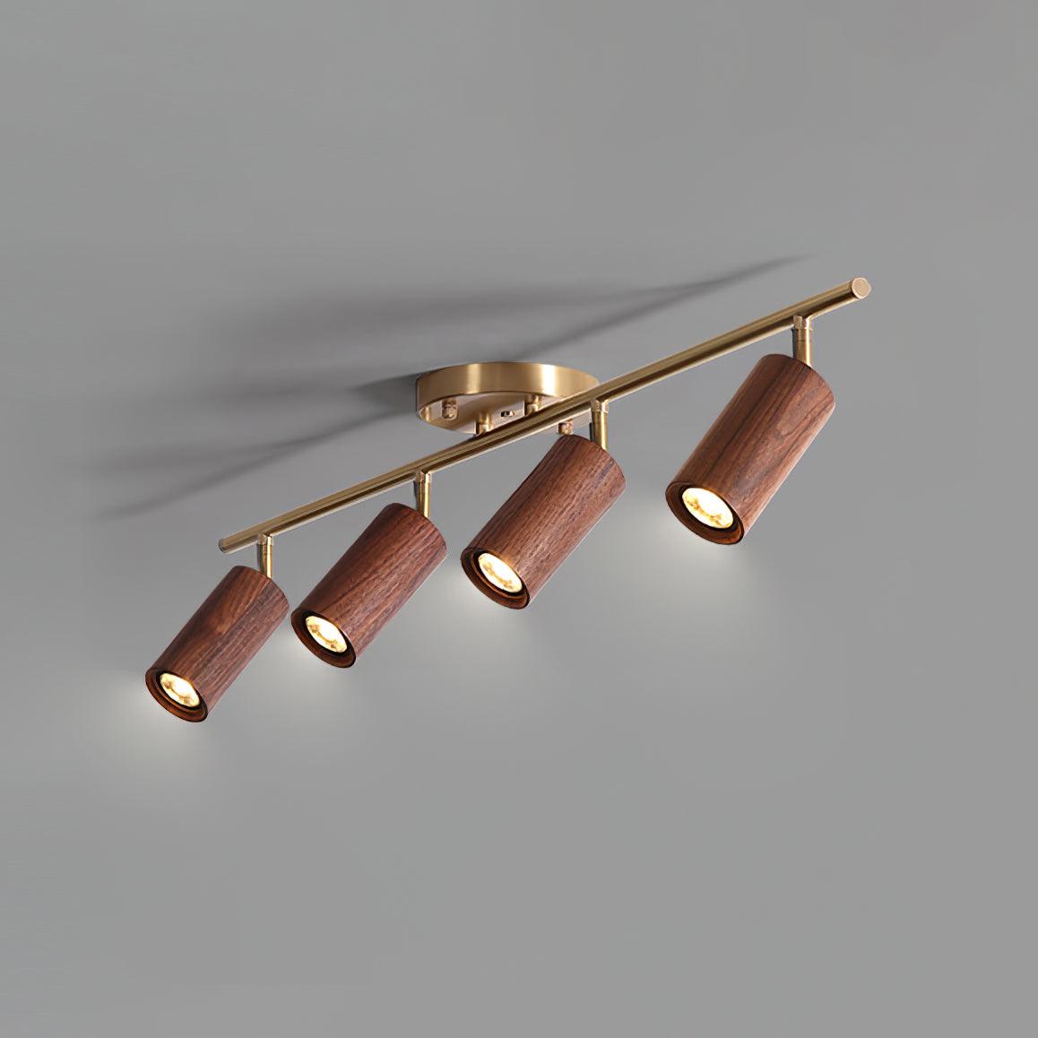 Kovonex Plafonnier sur Rail en Bois-Cielum