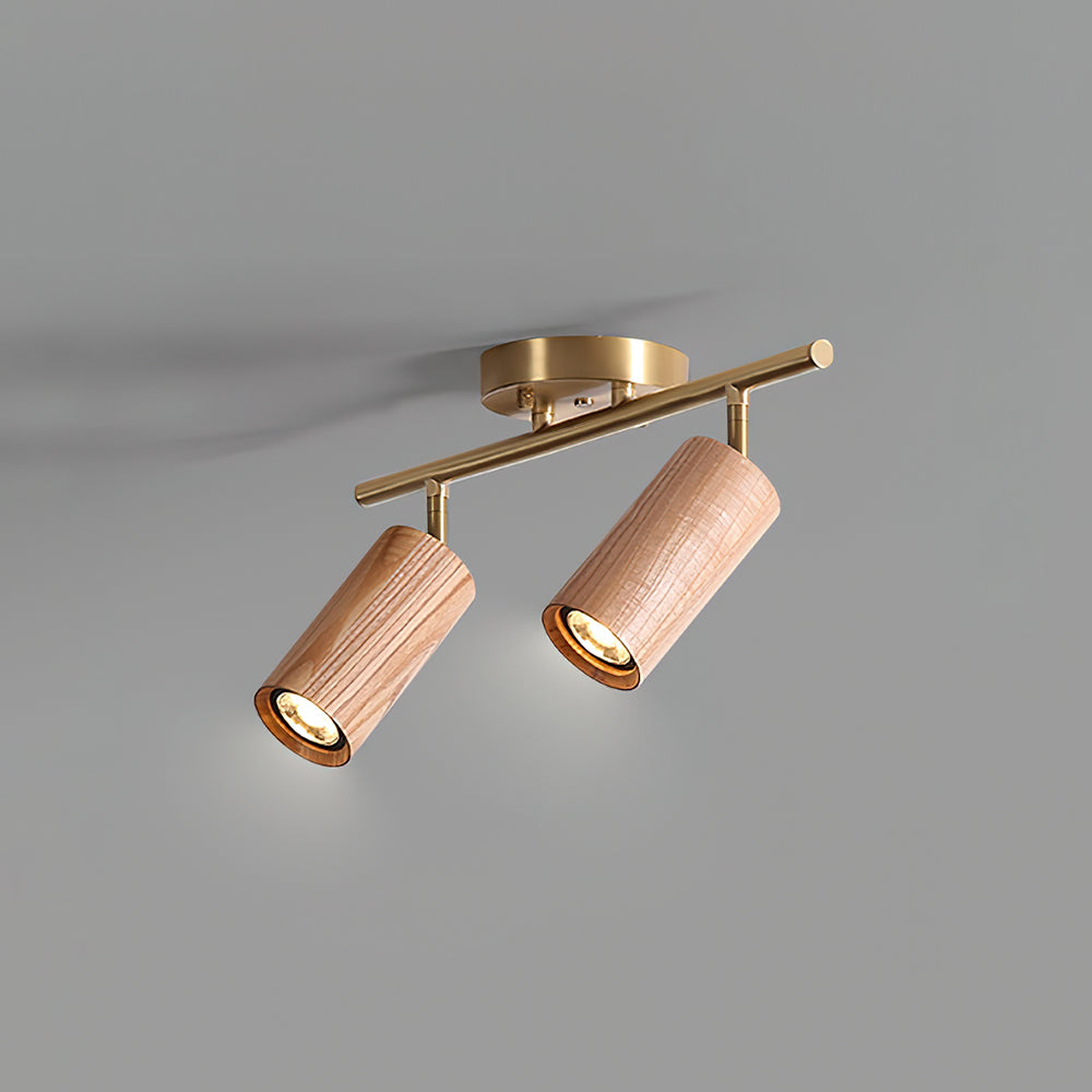 Kovonex Plafonnier sur Rail en Bois-Cielum