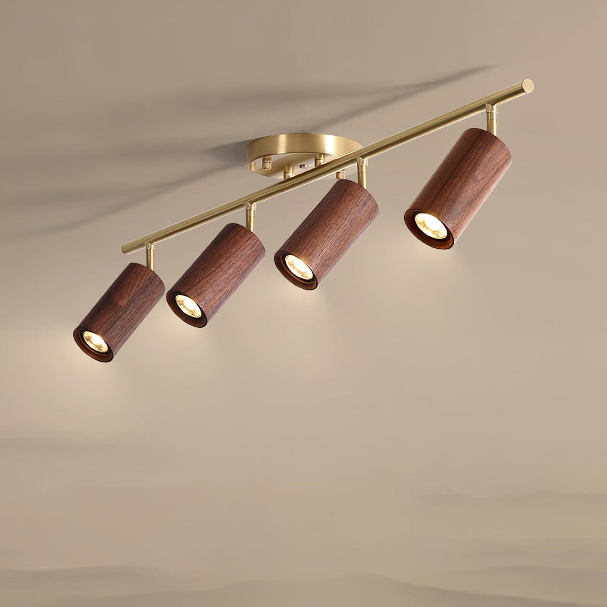 Kovonex Plafonnier sur Rail en Bois-Cielum