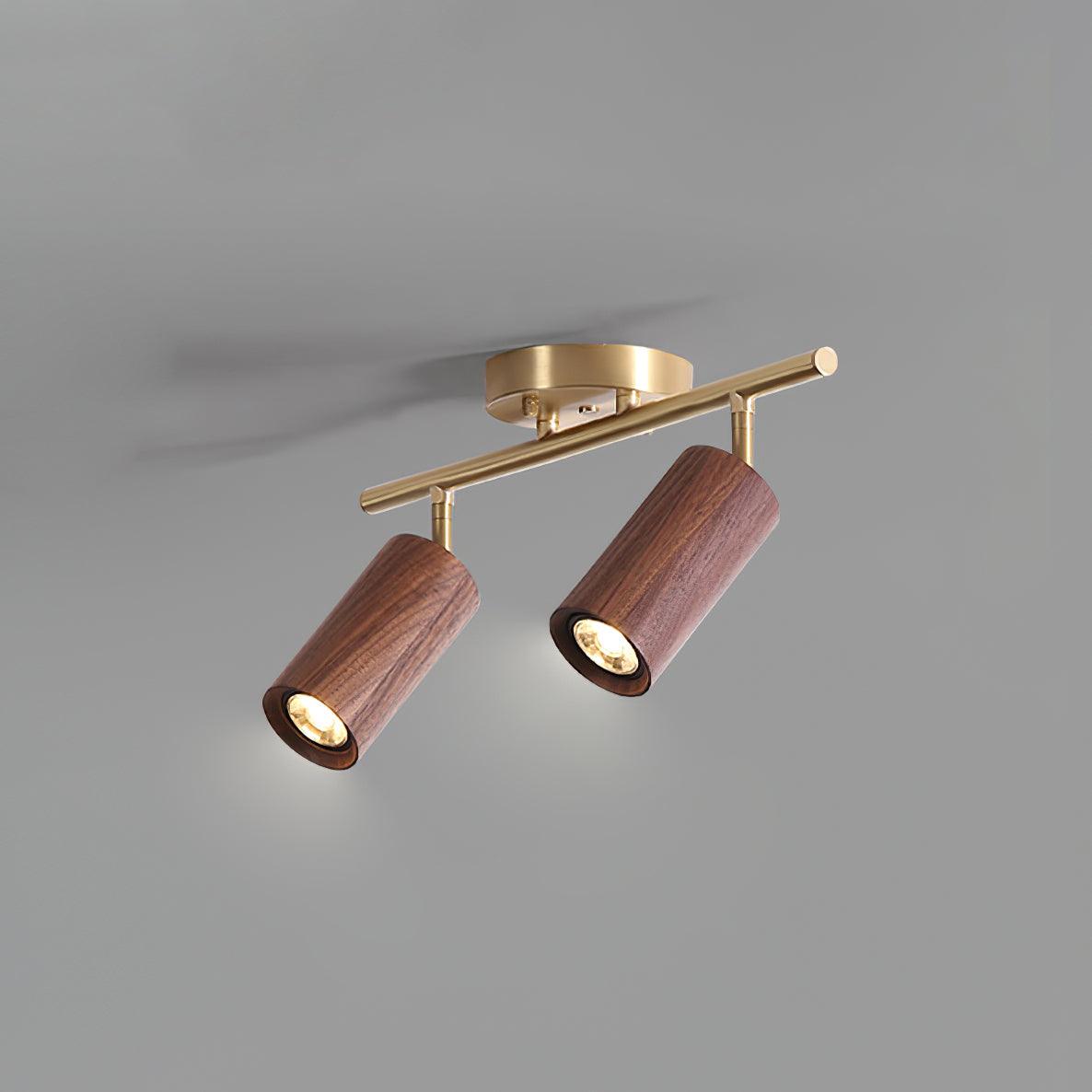Kovonex Plafonnier sur Rail en Bois-Cielum