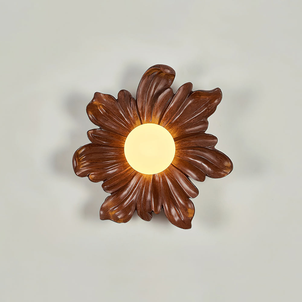Tina Flower Wall Lamp-Neutral Decor