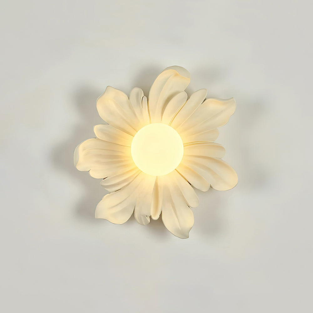 Tina Flower Wall Lamp-Neutral Decor
