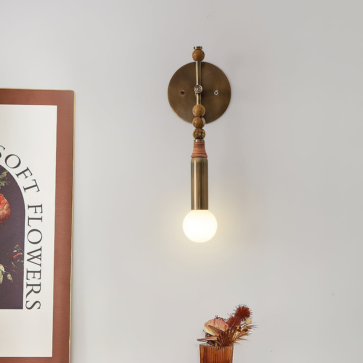 Avenel Applique Murale en Marbre Minimaliste Moderne-Cielum