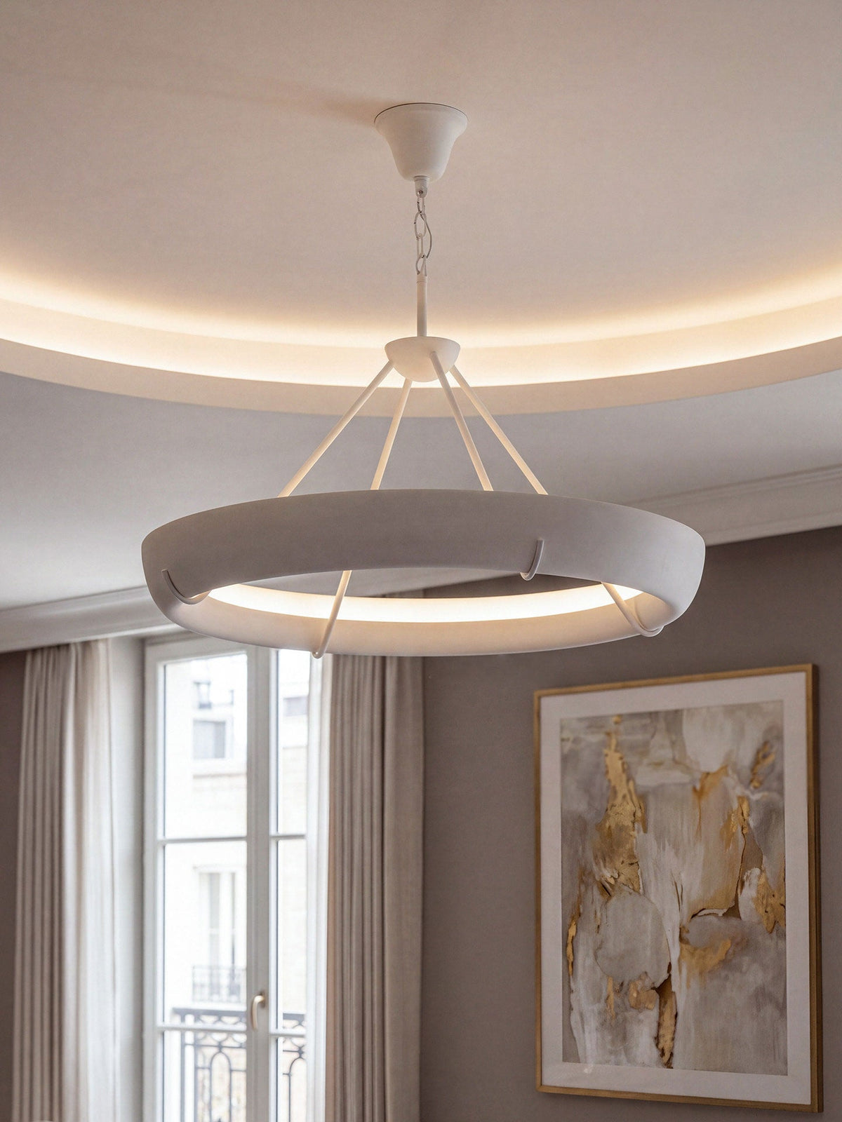 Yelhurst Lustre À Anneaux Composites