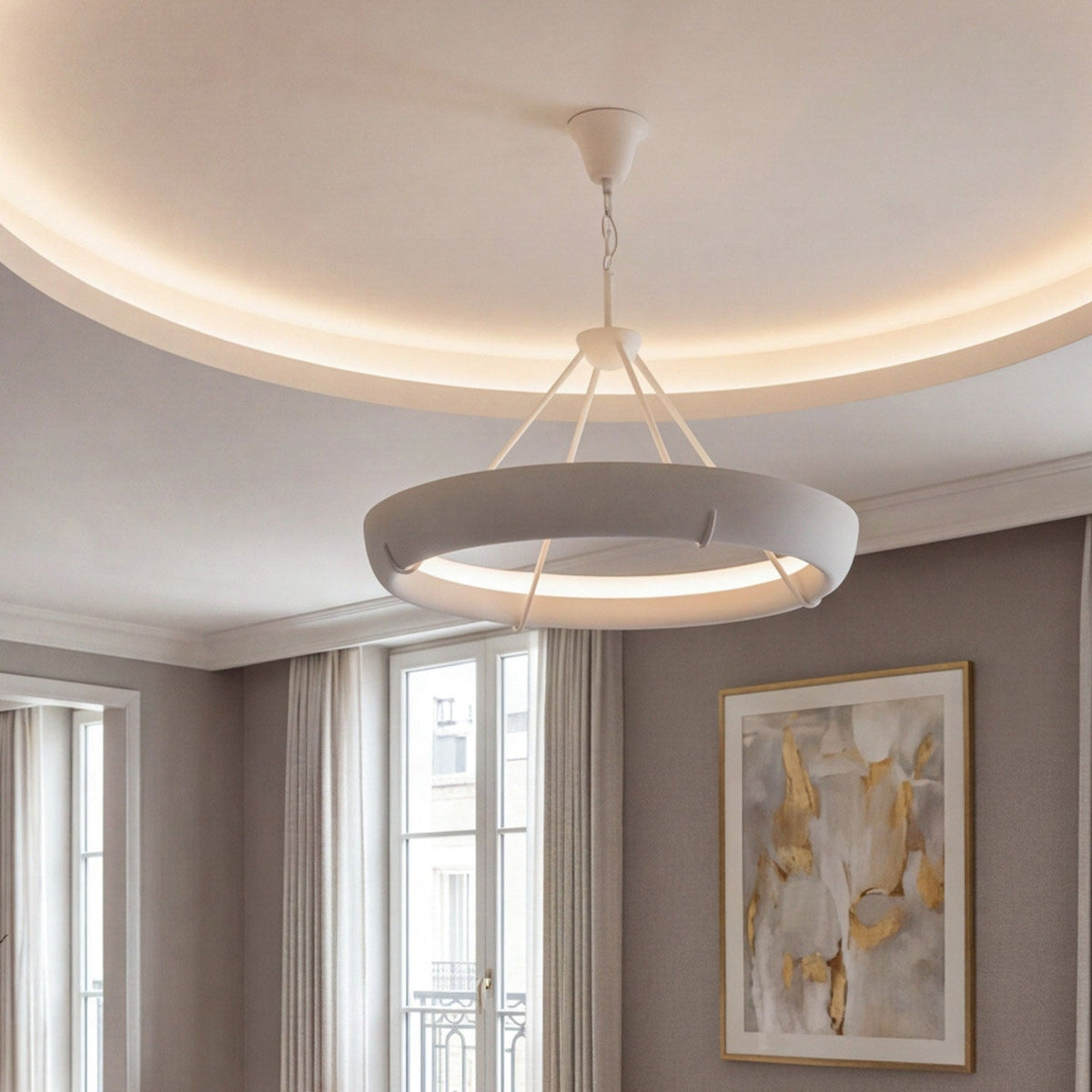 Yelhurst Lustre À Anneaux Composites